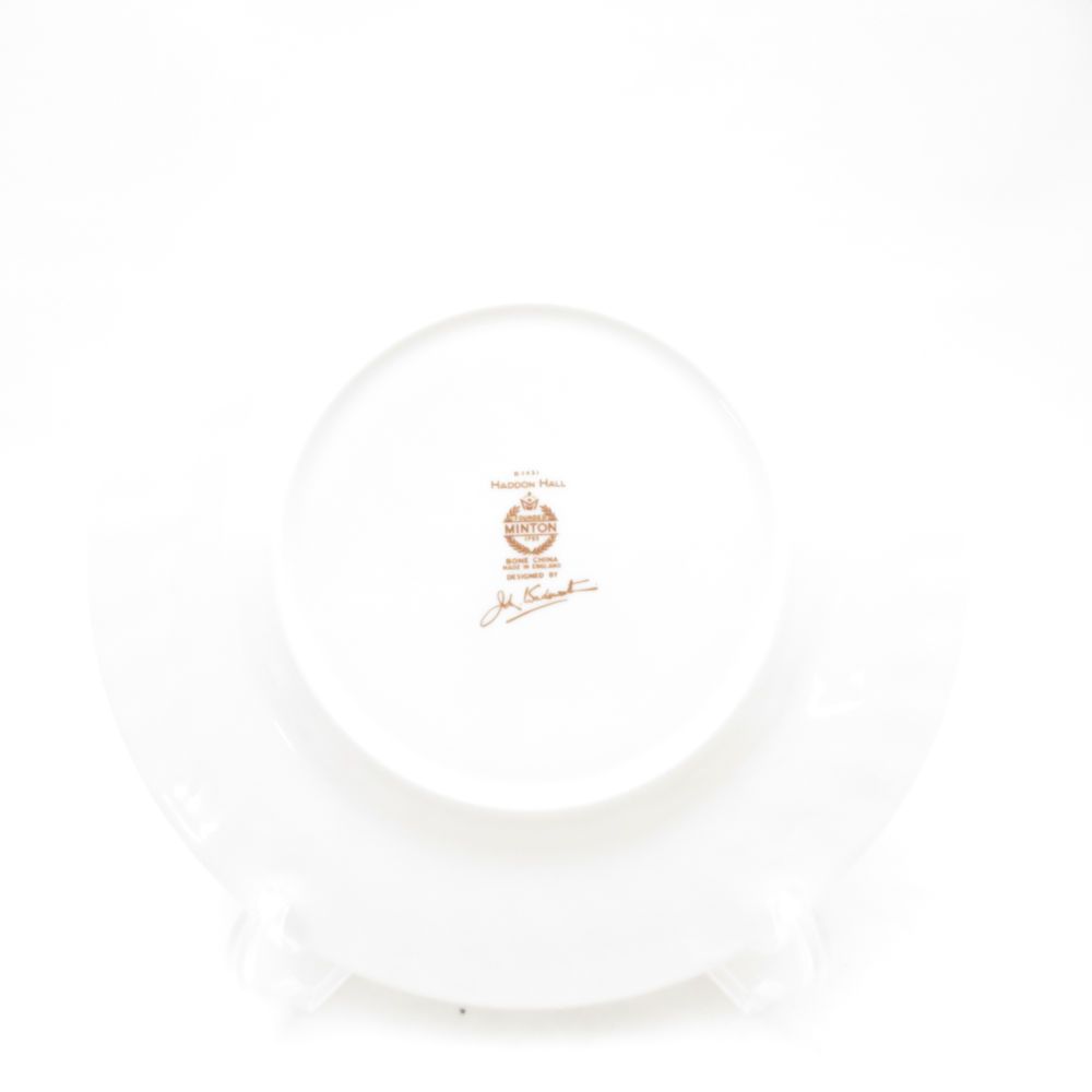 美品 MINTON ミントン ハドンホール ティーカップ＆ソーサー 中皿 4点