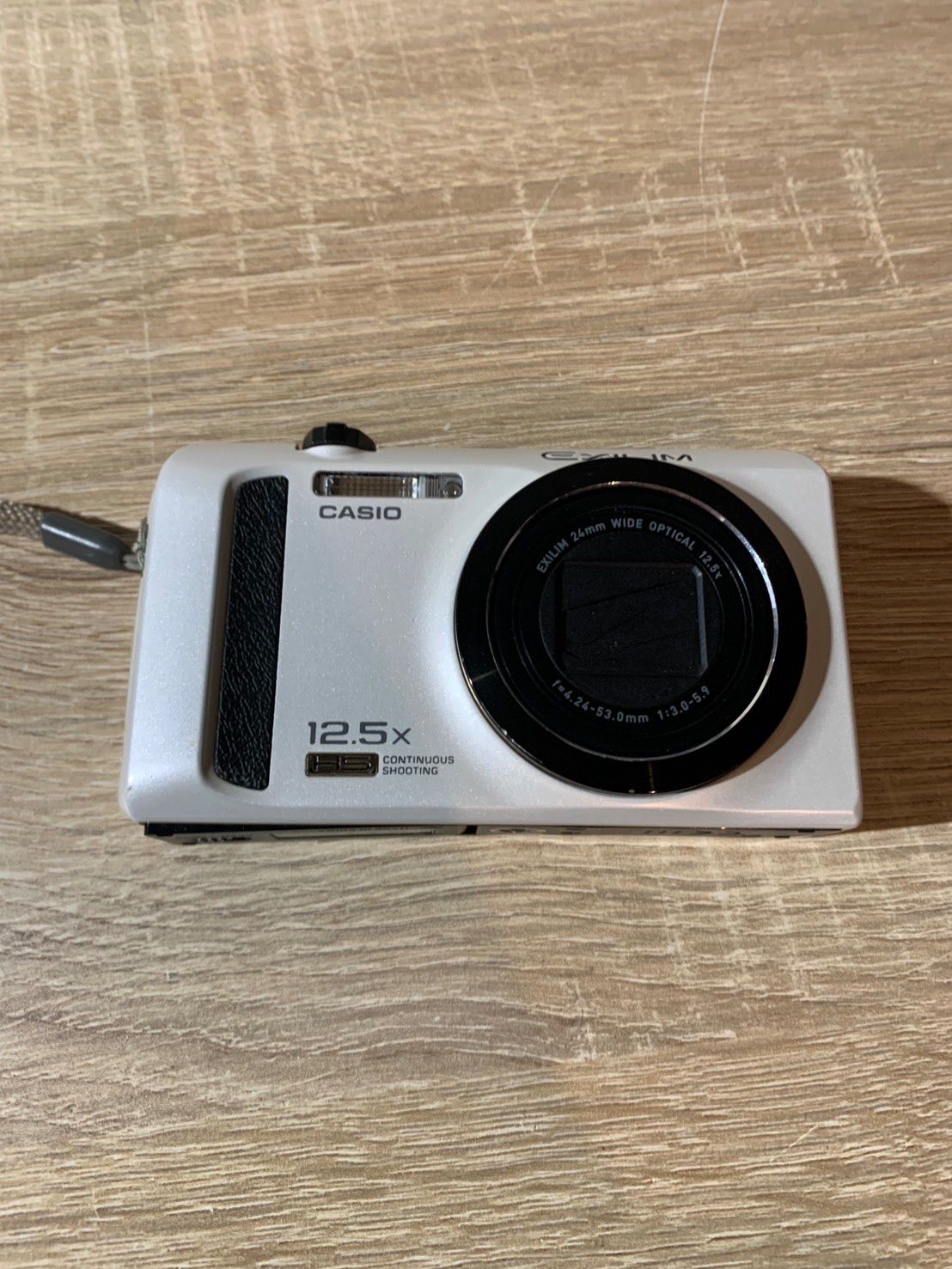 7876 Casio EXILIM EX-ZR300 ホワイト デジカメ ジャンク品 - メルカリ