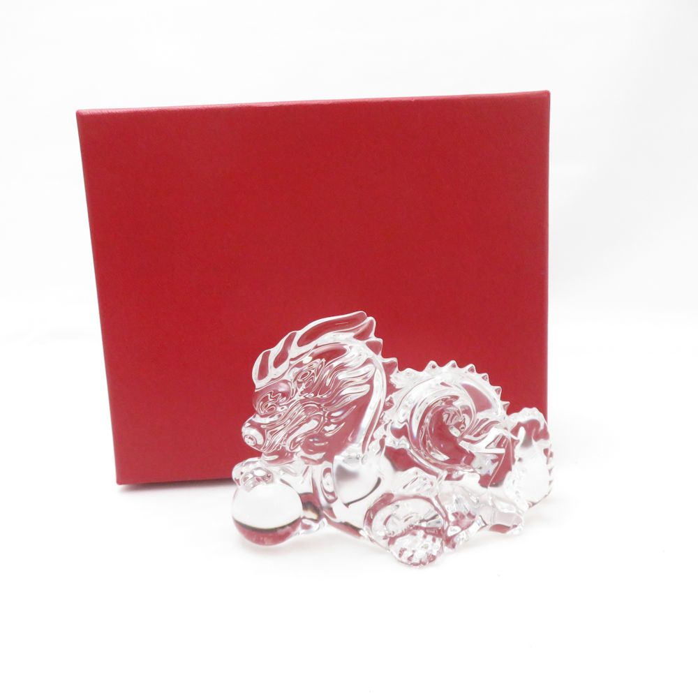 Baccarat バカラ ゾディアック 干支 辰 クリスタルオブジェ 置物 ドラゴン 龍 フィギュリン SC9794H1