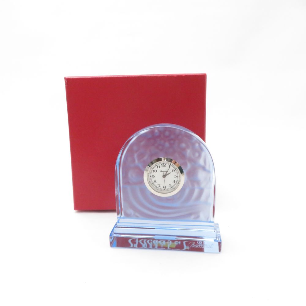 美品 Baccarat バカラ 置時計 クォーツ クロック SC9790H1 - メルカリ