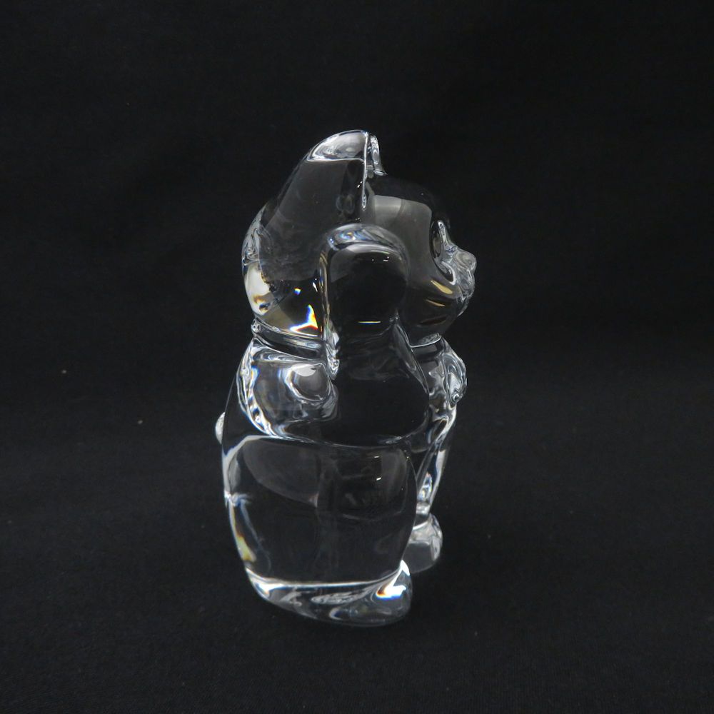  Baccarat バカラ まねき猫 クリスタルオブジェ 10cm ラッキーキャット 置物 フィギュリン SC9787H1 飾り棚 置物 インテリア小物