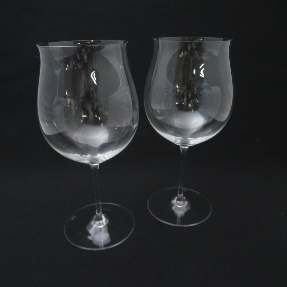 RIEDEL リーデル ブルゴーニュ グラン クリュ ワイングラス 2客 ペア H 25 cm 赤