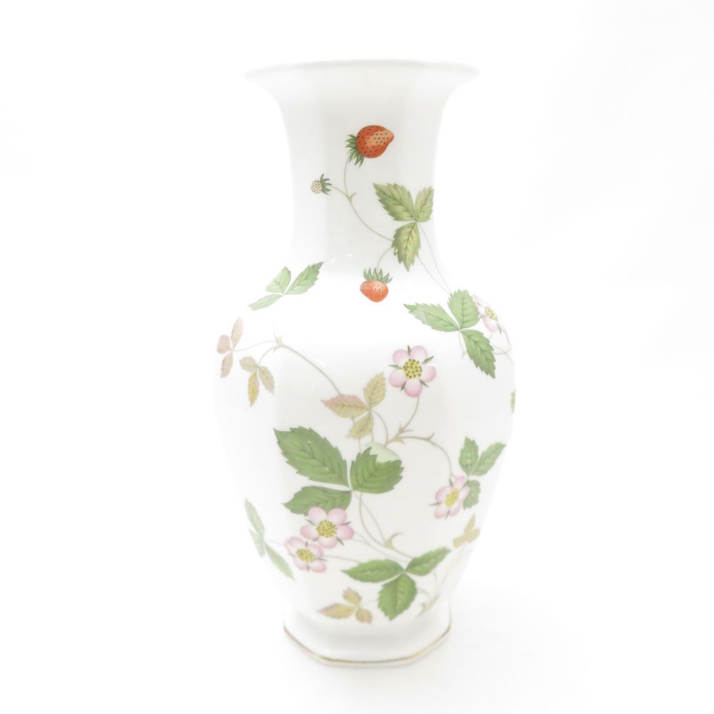 WEDGWOOD ウェッジウッド ワイルドストロベリー 花瓶 高24cm