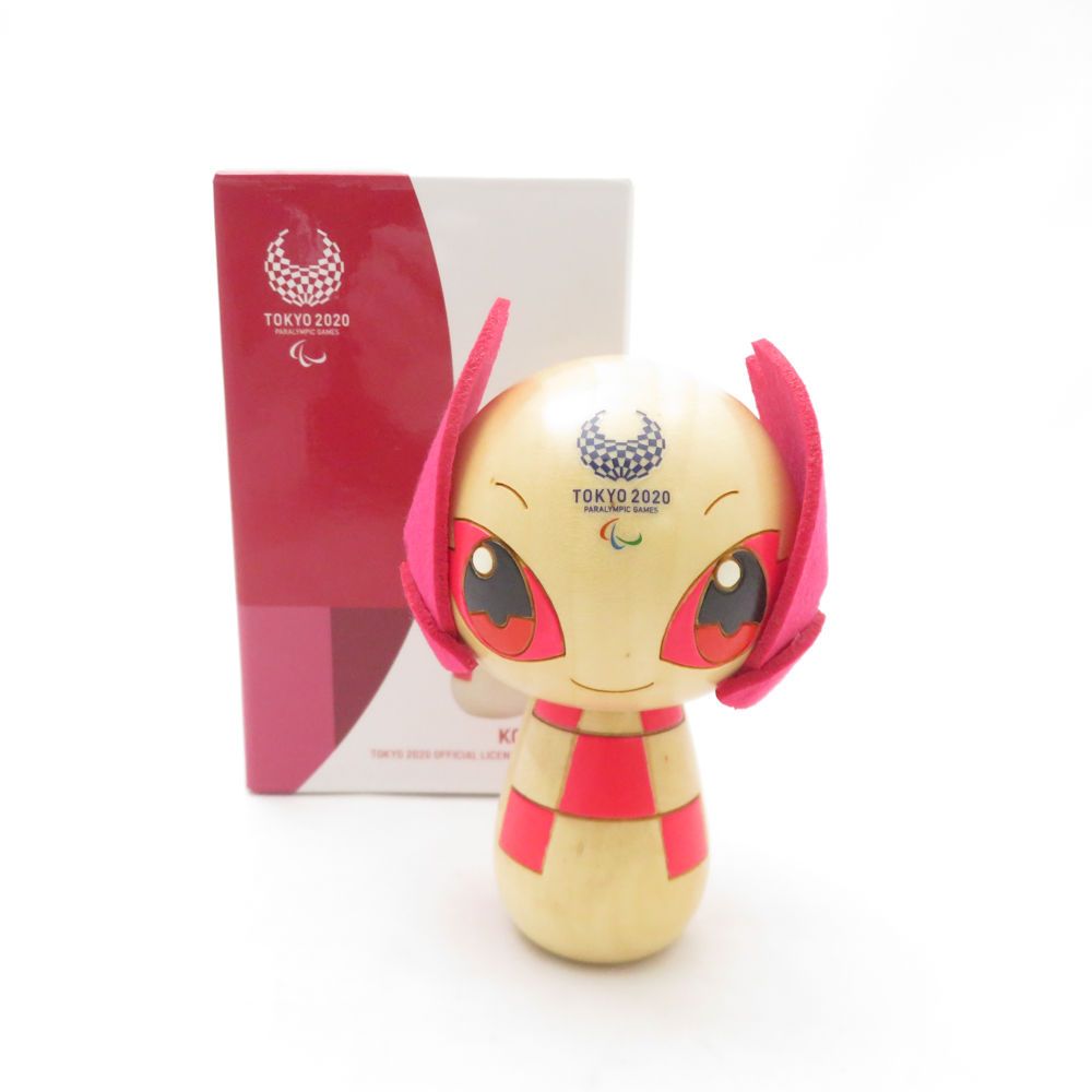 未使用 TOKYO 2020 東京2020公式ライセンス商品 KOKESHI こけし ソメイティ オリンピック 五輪 木製 SC10240L2