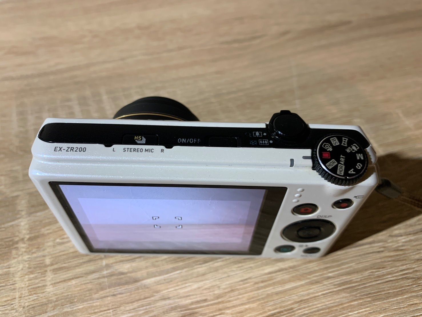 CASIO デジタルカメラ EX-ZR200 ホワイト 動作品確認済み CASIO Exilim EX-ZR200 White Superb | eBay