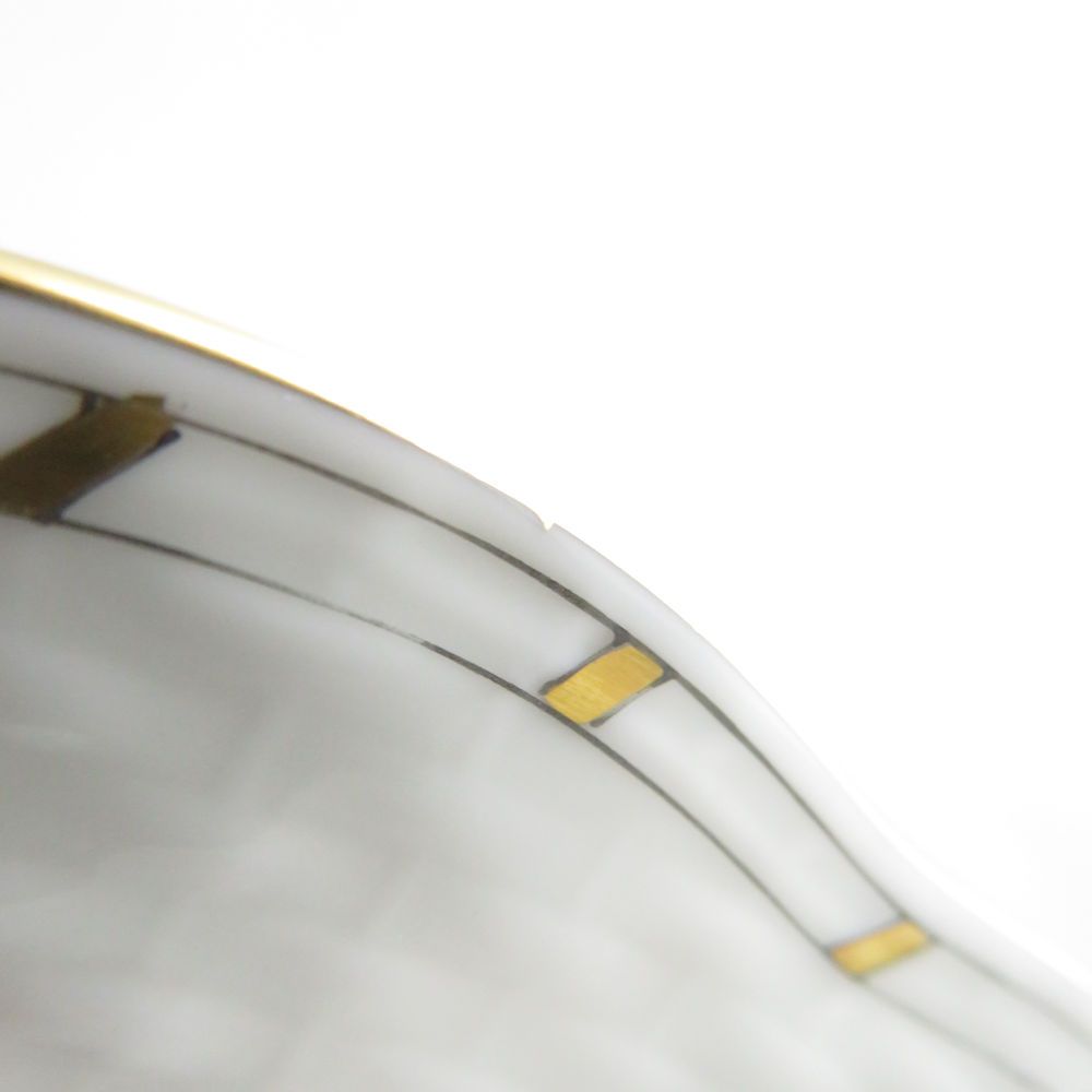 美品 Herend ヘレンド インドの華 多彩色 FD 中皿 19cmプレート ケーキ