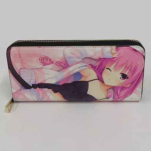 ロングウォレット 長財布 三司あやせ リドルジョーカー RIDDLE JOKER 中古】雑貨 三司あやせver.4 長財布 「RIDDLE JOKER」 C98グッズ