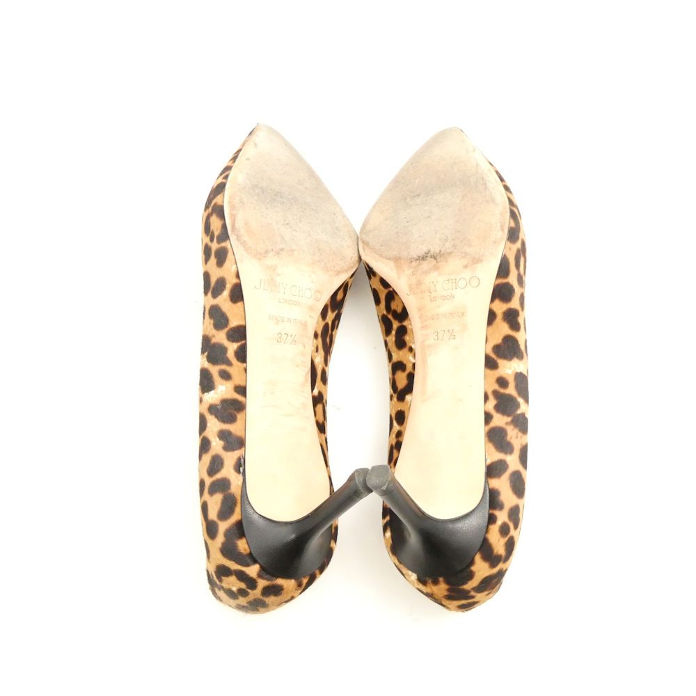 JIMMY CHOO ジミーチュウ ポインテッドトゥパンプス 37 1/2（24.5cm