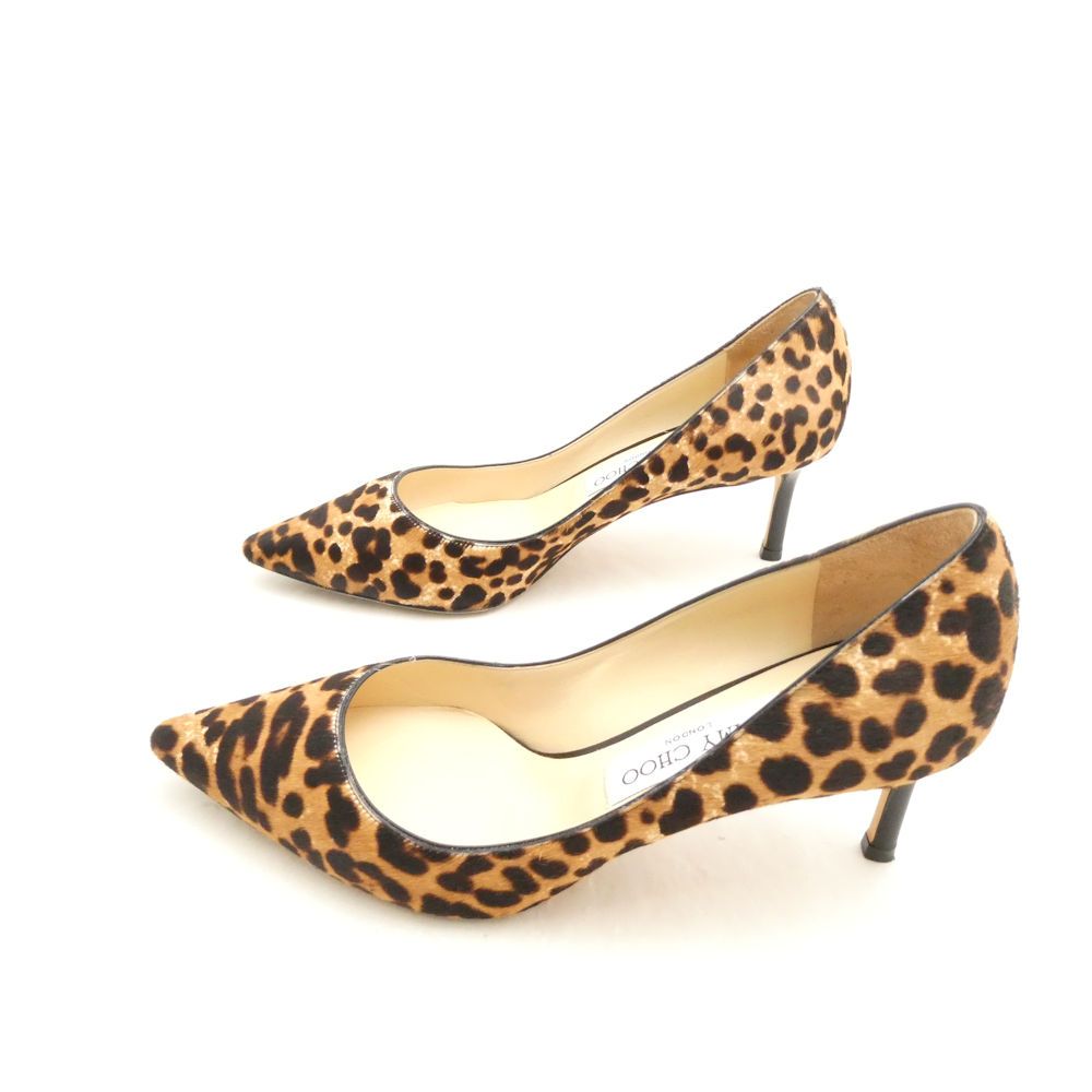 JIMMY CHOO ジミーチュウ ポインテッドトゥパンプス 37 1/2（24.5cm