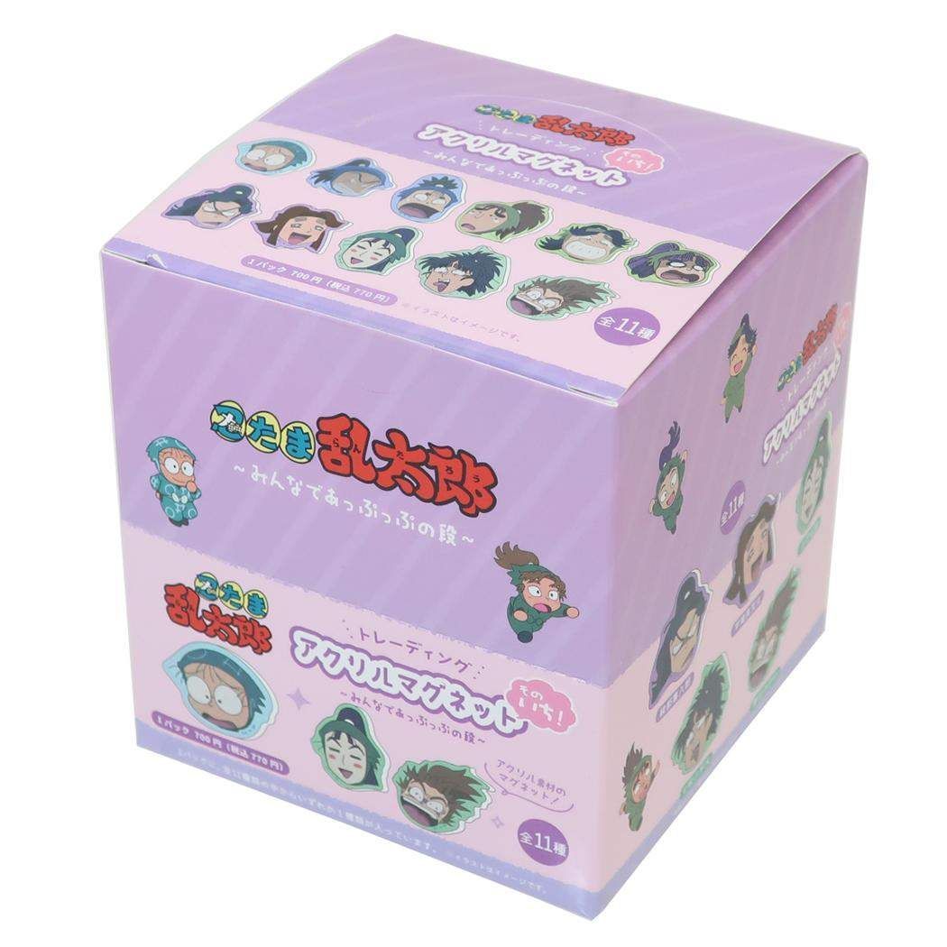 忍たま乱太郎 磁石 トレーディングアクリルマグネット 全11種 入セット そのいち みんなであっぷっぷの段 NHK ティーズファクトリー コレクション雑貨 アニメキャラクター グッズ