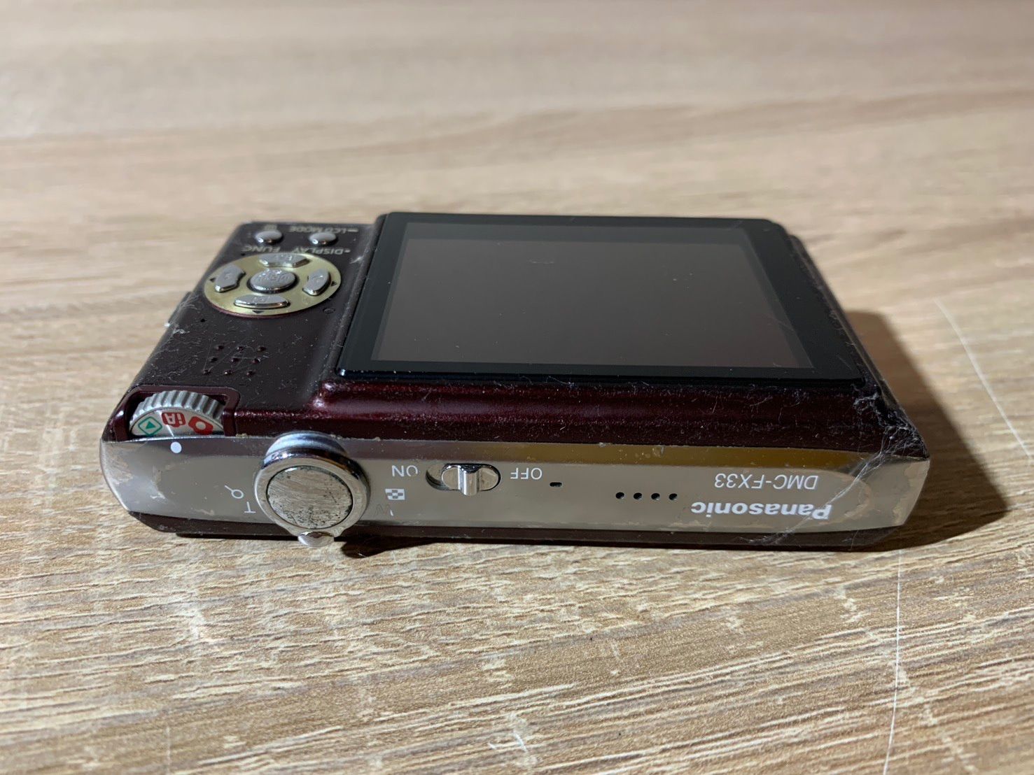 7879 Panasonic Lumix DMC-FX33 ブラウン デジカメ - メルカリ