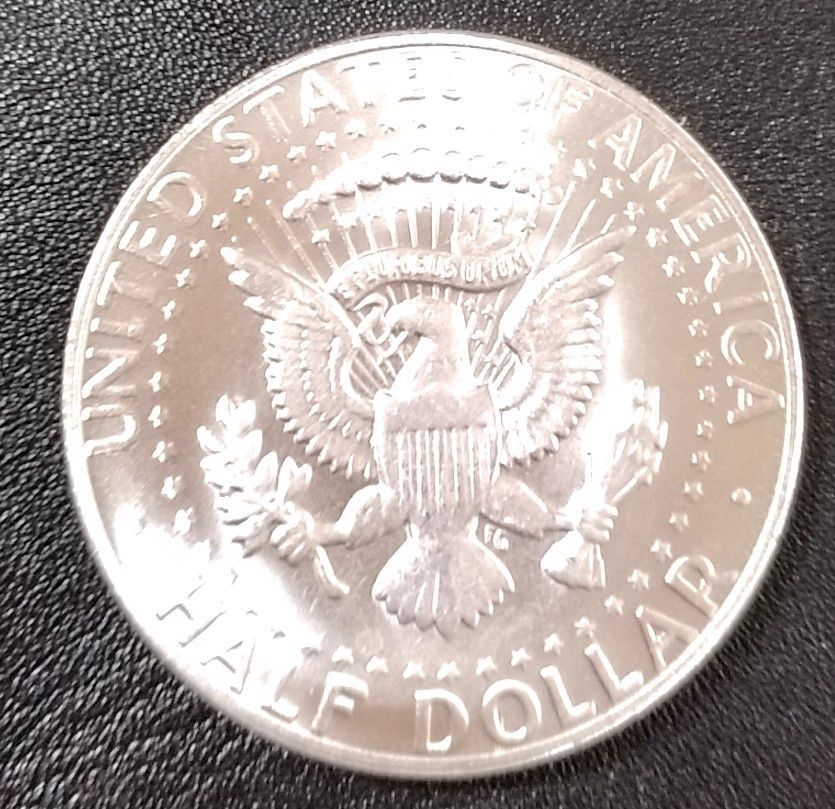 G533 ケネディ 発行初年 1964年 ハーフダラー シルバーコイン 参考品