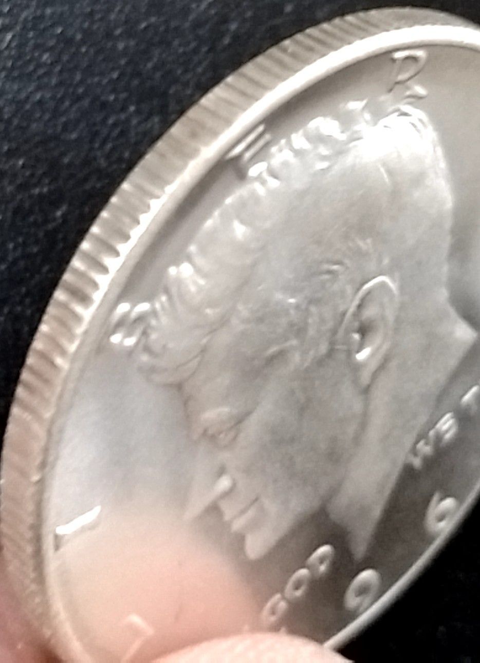 G533 ケネディ 発行初年 1964年 ハーフダラー シルバーコイン 参考品