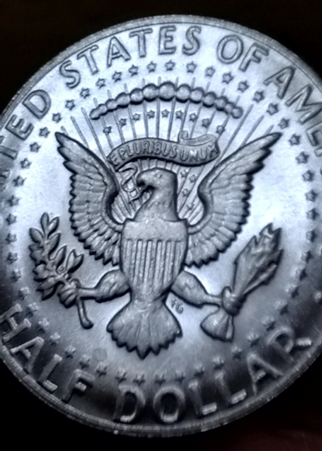 G533 ケネディ 発行初年 1964年 ハーフダラー シルバーコイン 参考品