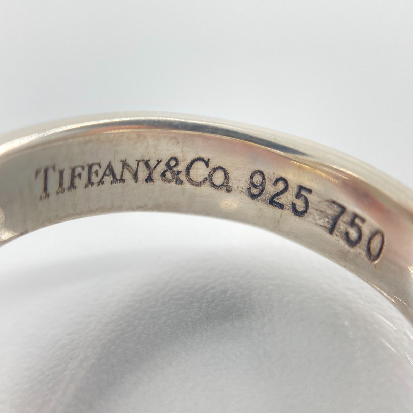 TIFFANY＆CO(ティファニー) ラブノット フックアンドアイ リング Ag925 