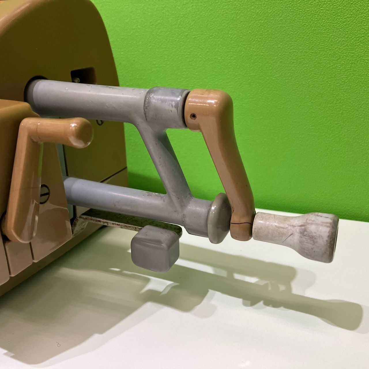 長】TIGER タイガー カリキュレーター 手動計算機 手回し計算機 昭和