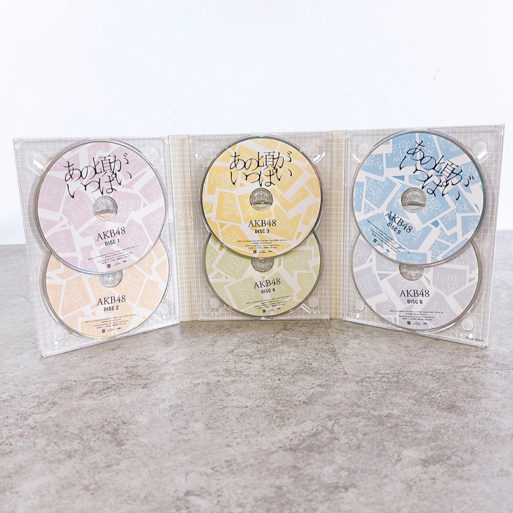 H-678 AKB48 あの頃がいっぱい ミュージックビデオ集 Blu-ray Disc 6枚