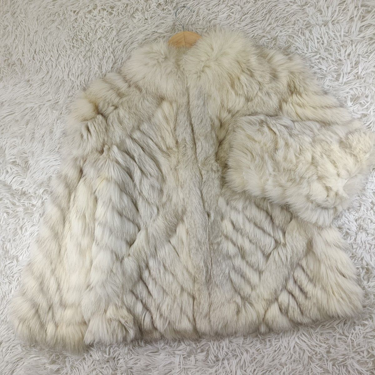 SAGAFOX ブルーフォックス ファーコート ファージャケット リアル