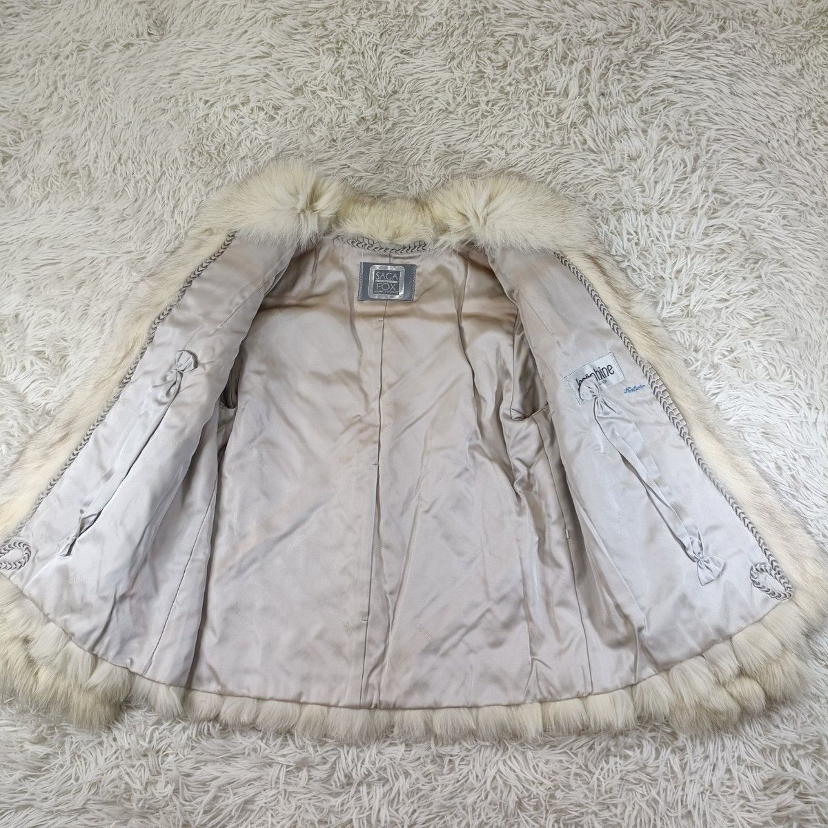 SAGAFOX ブルーフォックス ファーコート ファージャケット リアル