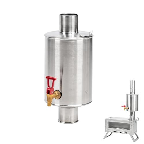 TAISOCA薪ストーブ タンク 3.6L 大容量 キャンプやっき 304ステンレス