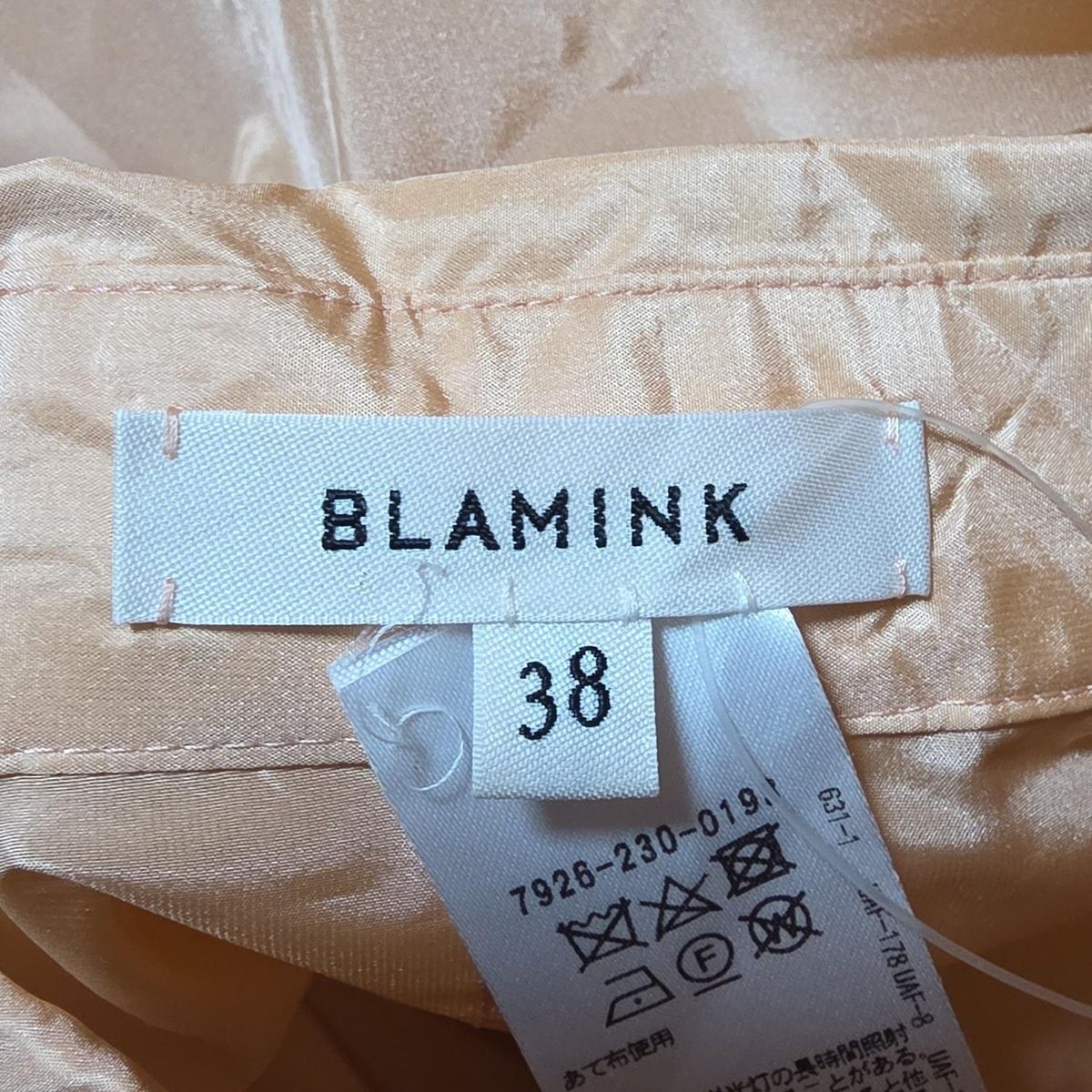 BLAMINK(ブラミンク) ワンピース サイズ38 M レディース美品 - ピンク