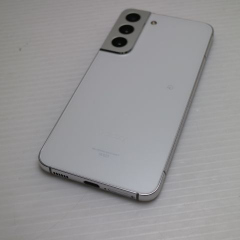 新品同様 Galaxy S22 SCG13 ファントムホワイト スマホ 白ロム 土日祝