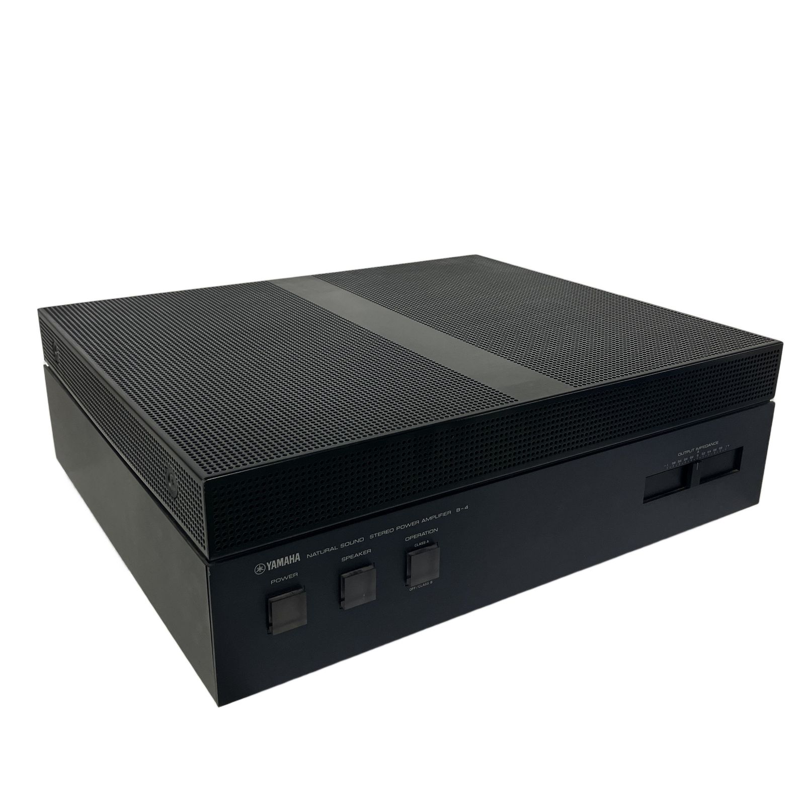 【通電確認済み】 YAMAHA B-4 パワーアンプ ジャンク ヤマハ YAMAHA ヤマハ NS SERIES B-4 ステレオ パワー アンプ ジャンク