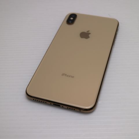 超美品 SIMフリー iPhoneXS MAX 256GB ゴールド スマホ 白ロム 即日