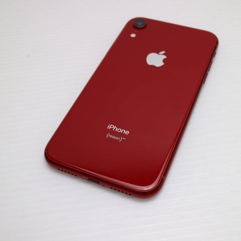 超美品 SIMフリー iPhoneXR 128GB レッド RED スマホ 白ロム 即日発送
