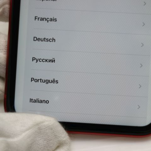 iPhone 超美品 SIMフリー iPhoneXR 128GB レッド RED スマホ 白ロム