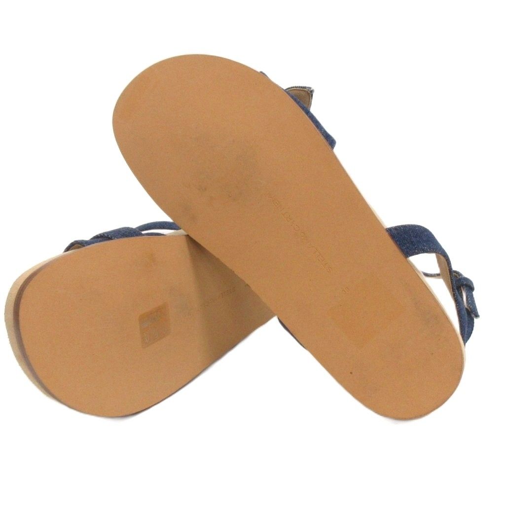 ステラマッカートニー STELLA McCARTNEY サンダル デニム ストラップ