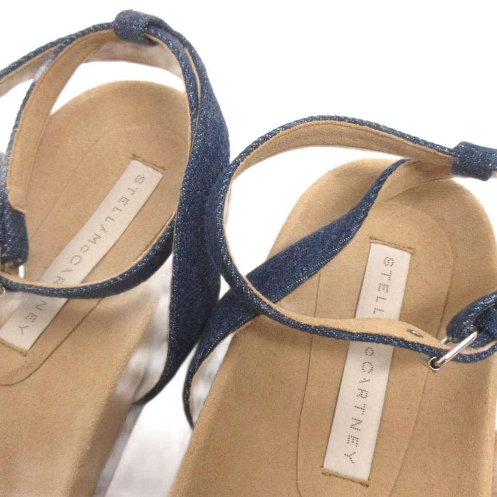 ステラマッカートニー STELLA McCARTNEY サンダル デニム ストラップ