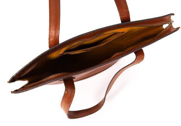 ルイヴィトンLOUIS VUITTON エピ サンジャック トートバッグ 茶 - メルカリ