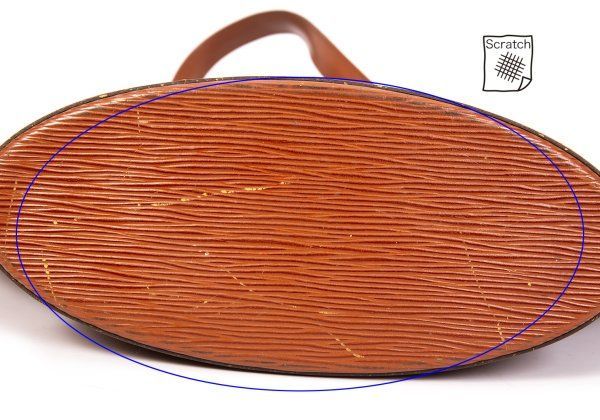 ルイヴィトンLOUIS VUITTON エピ サンジャック トートバッグ 茶 - メルカリ