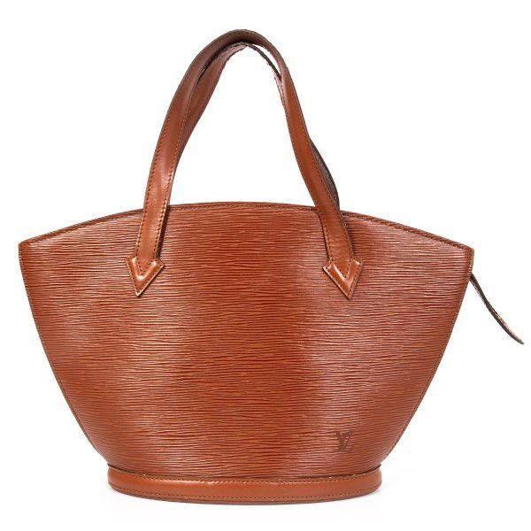 ルイヴィトンLOUIS VUITTON エピ サンジャック トートバッグ 茶 - メルカリ