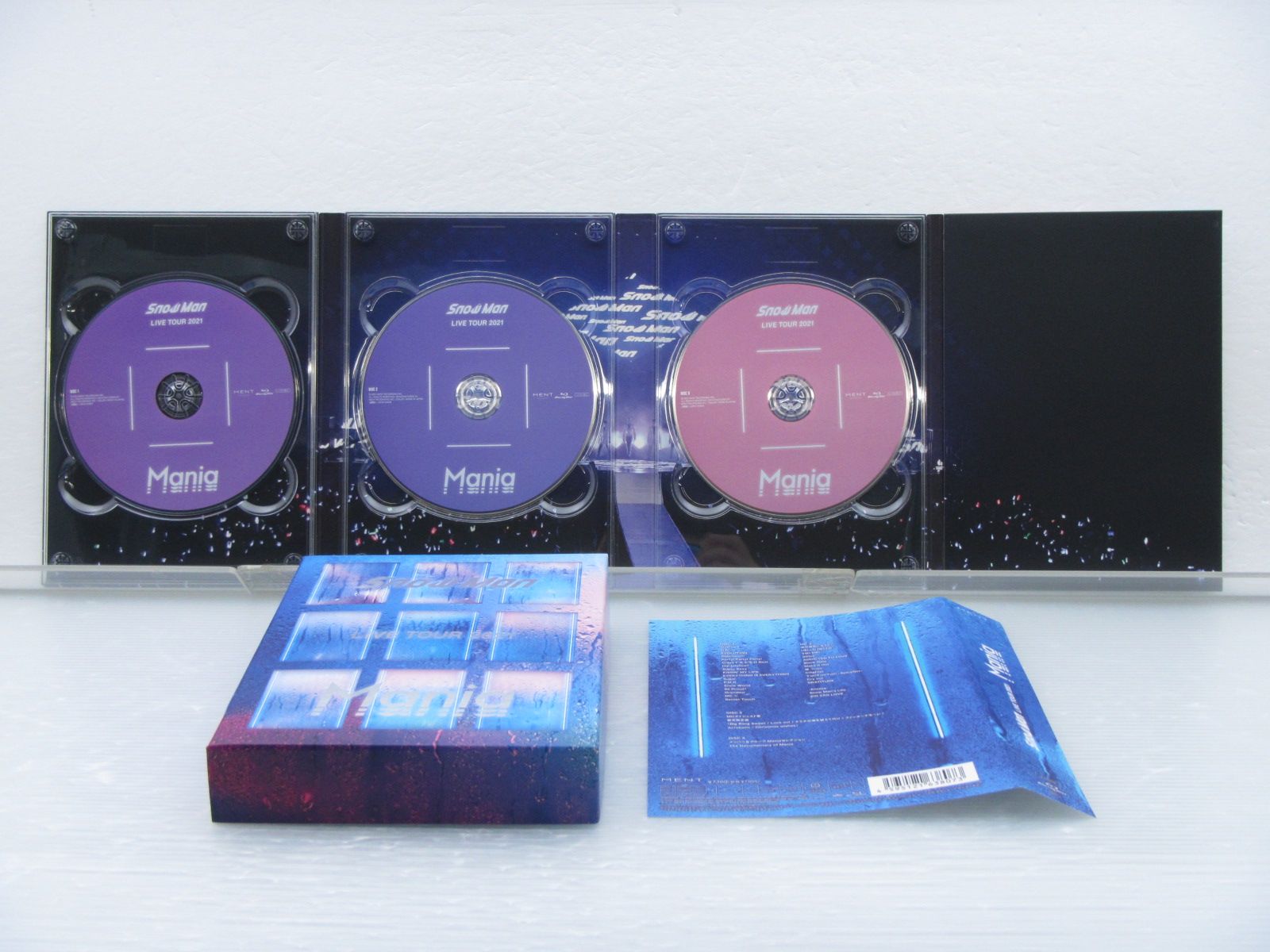 Snow Man Blu ray LIVE TOUR 2021 Mania 初回盤 3 BD ぬいぐるみ その他 