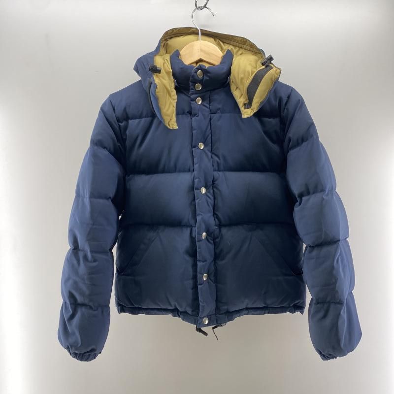 中古】Crescent Down Works USA製 ダウンジャケット ネイビー XS