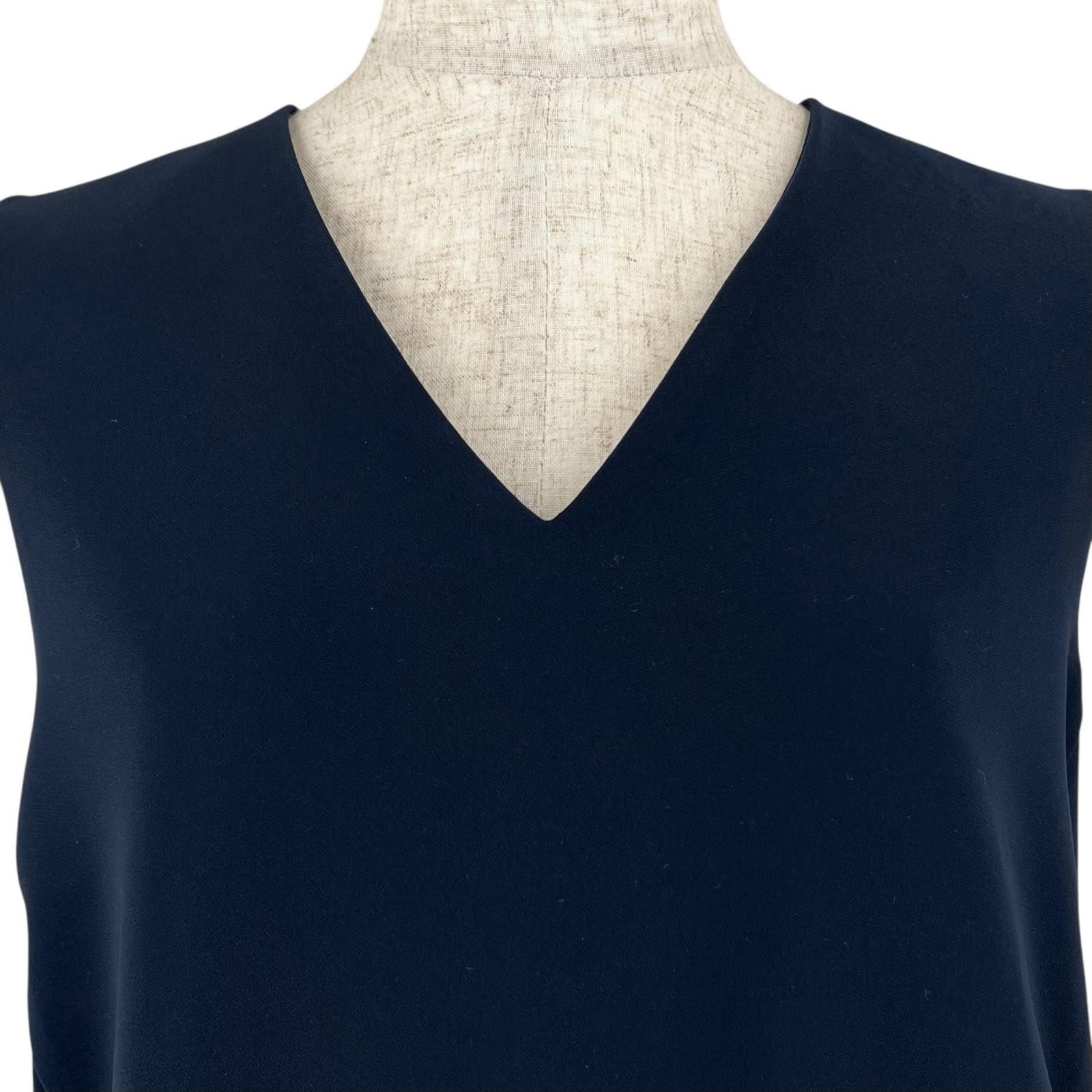 極美品△YOKO CHAN ヨーコチャン YCD-619-459 Vネック フレア