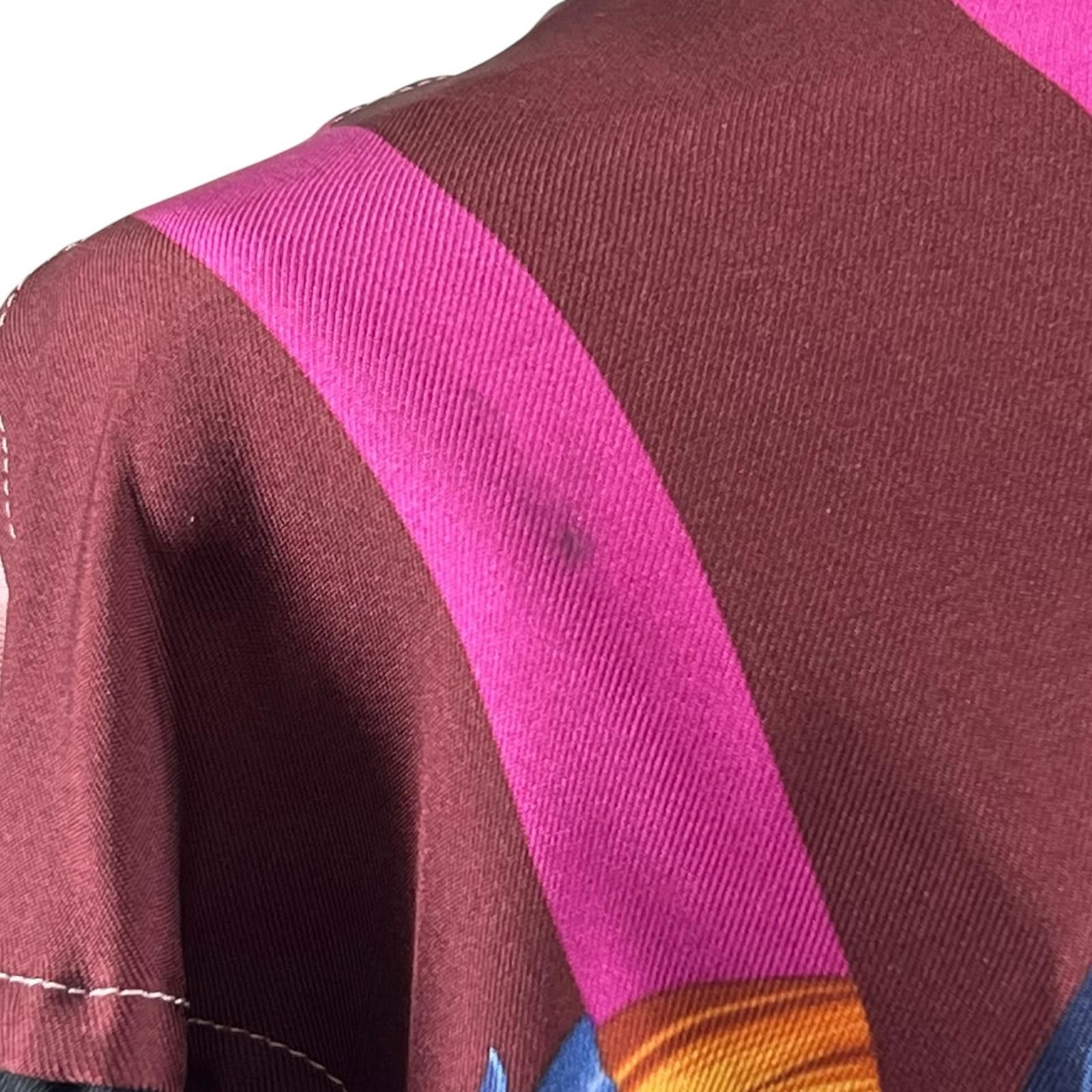 未使用品△Salvatore Ferragamo サルヴァトーレフェラガモ シルク100  