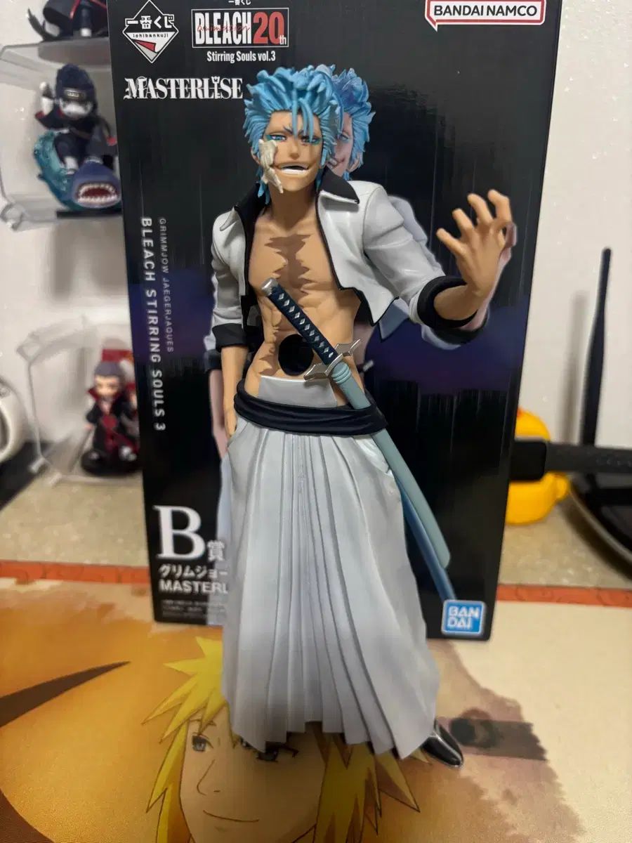 送料込み8 5)BLEACH 一番くじ B賞 グリムジョー フィギュア - メルカリ