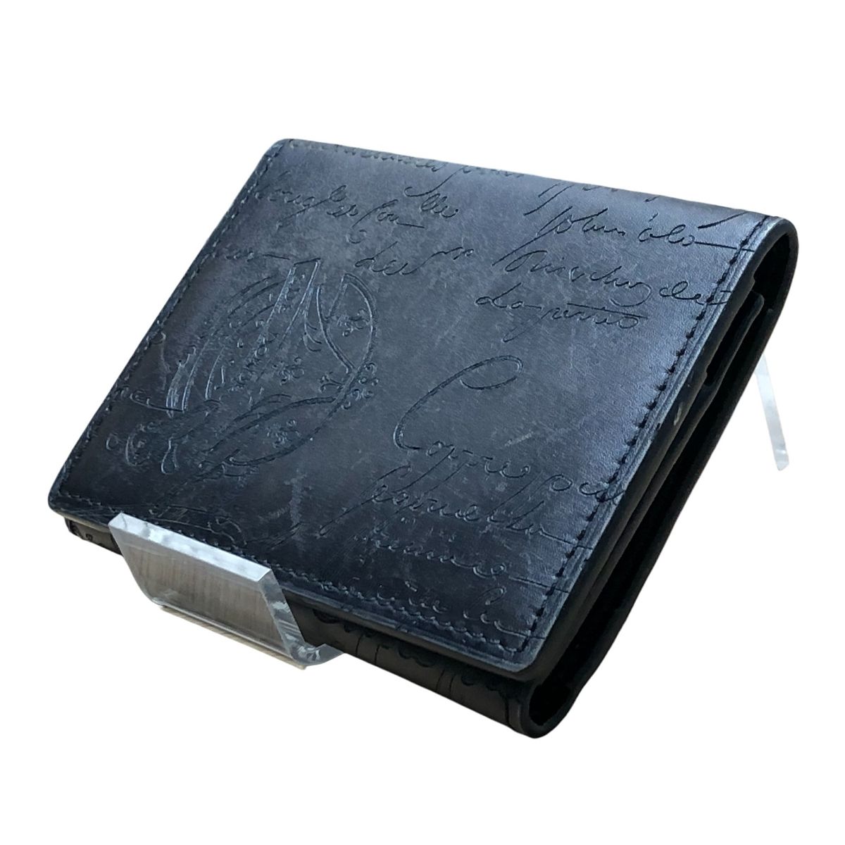 ベルルッティ Berluti スクリット ヴェネチアレザー 2つ折りカード