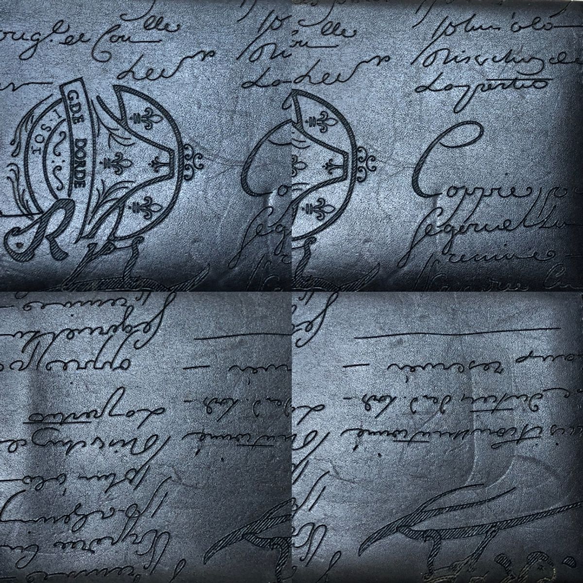 ベルルッティ Berluti スクリット ヴェネチアレザー 2つ折りカード