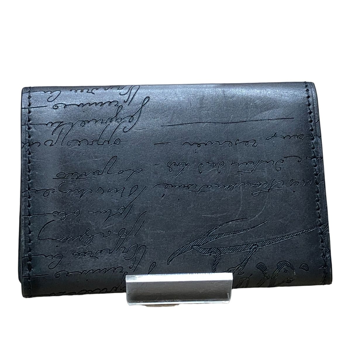 ベルルッティ Berluti スクリット ヴェネチアレザー 2つ折りカード