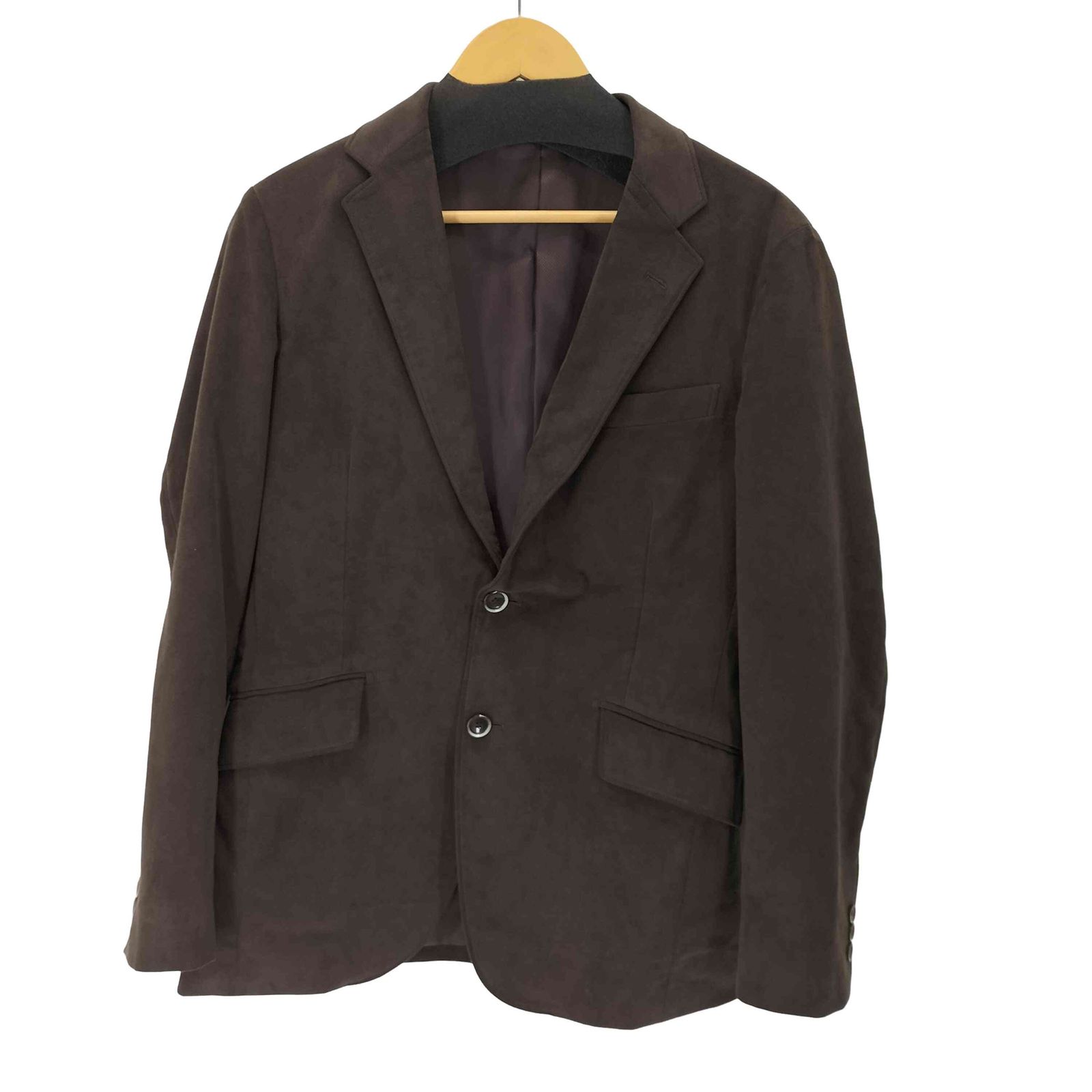 タケオキクチ　スウェードジャケット タケオキクチ TAKEO KIKUCHI スエードライクテーラードジャケット