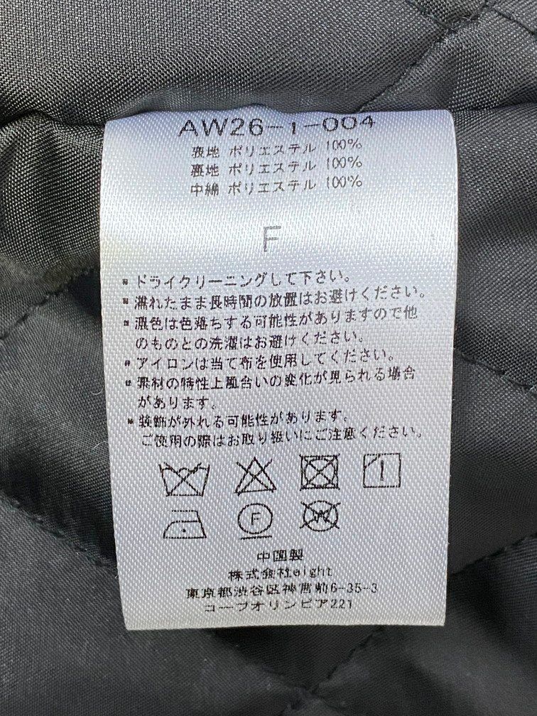 ANDWANG アンドワン Petit Fur Duffle Coat ファーダッフルコート