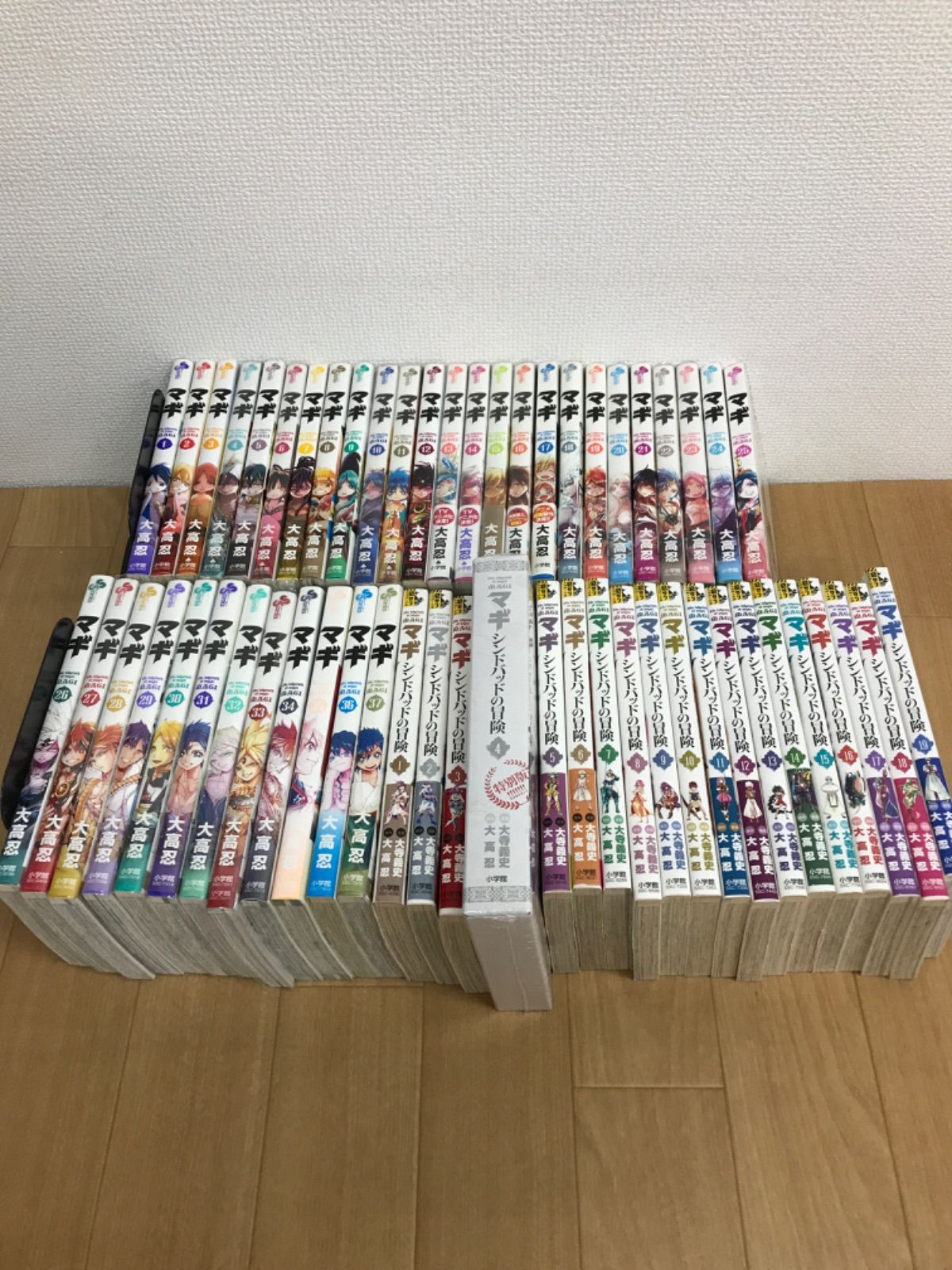 ☆マギ 全37巻＋マギ シンドバッドの冒険 全19巻 コミックセット【DVD