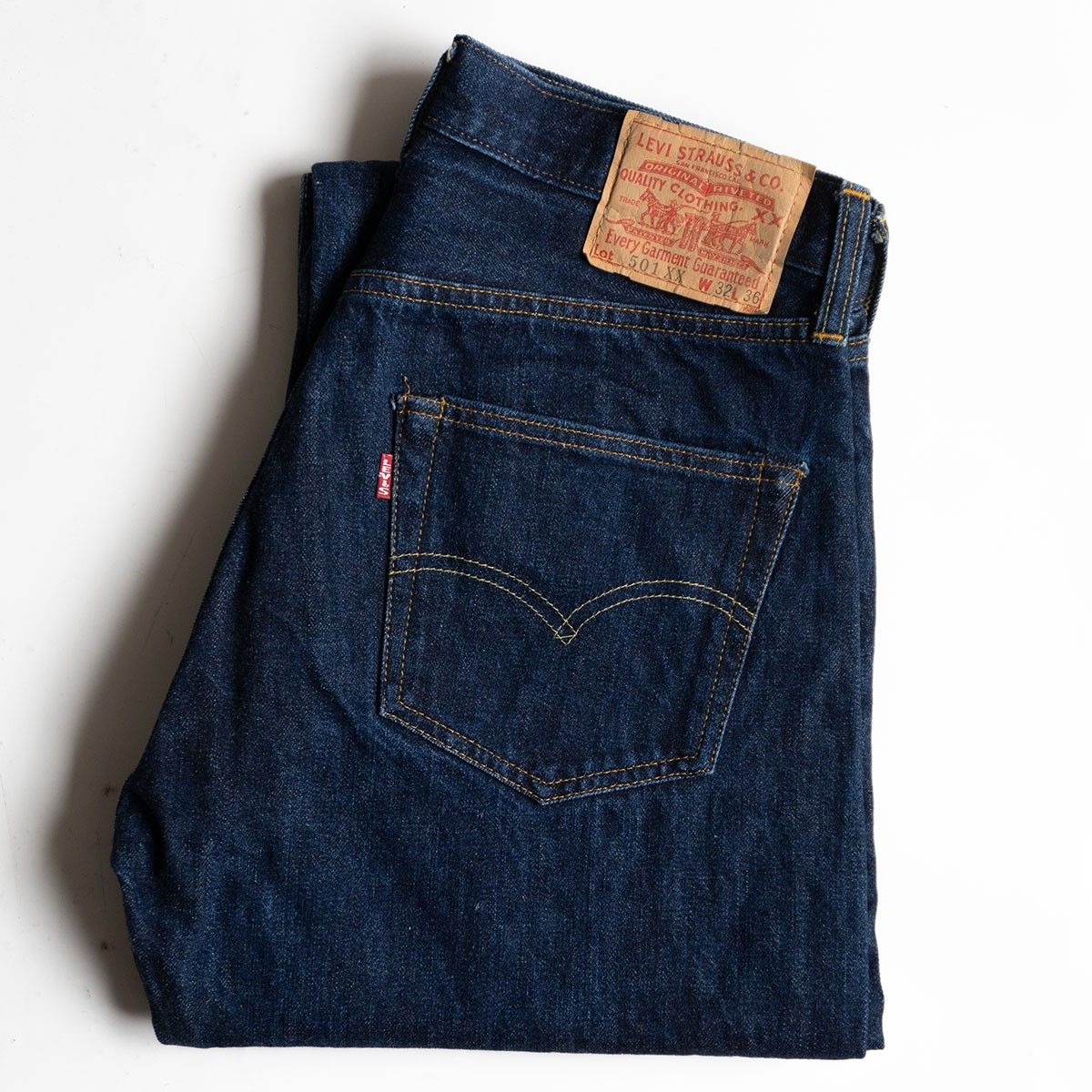 Levi's 501XX バレンシア W31 USA製　デニム　濃紺 ビックE 美品濃紺/バレンシア製】 LEVI'S 【 501XX ビッグE デニムパンツ 】32
