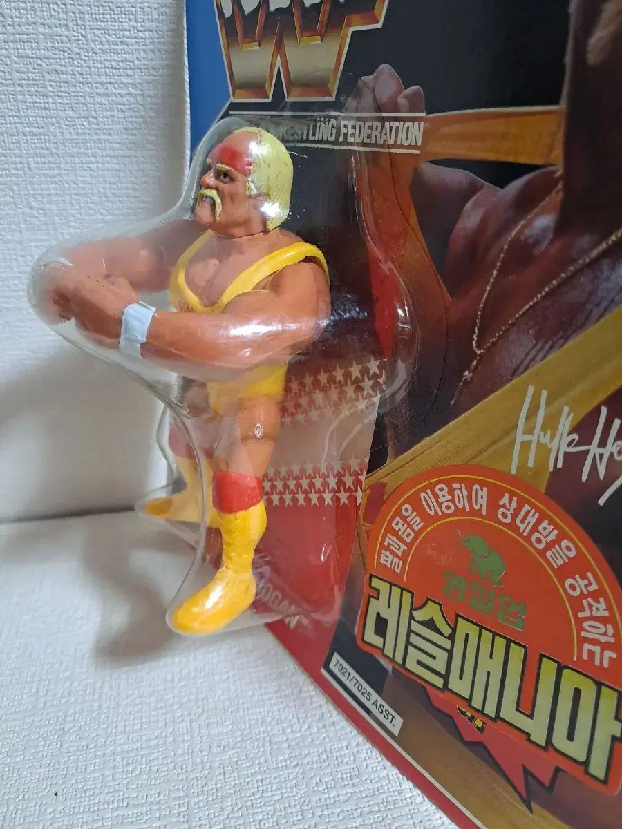 オールドトイ ハスブロ WWF ハルク・ホーガン フィギュア レトロ文具