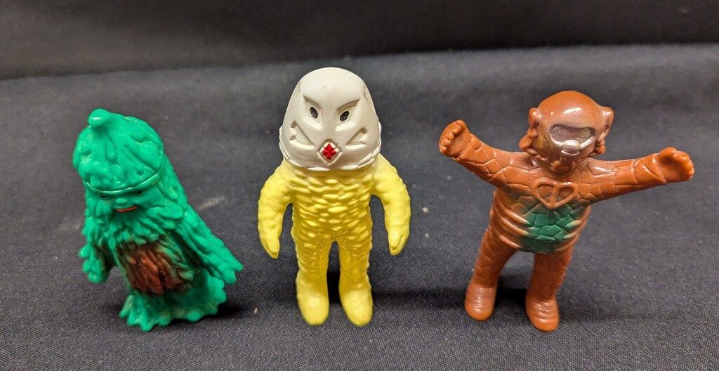 円谷コミュニケーションズ 復刻ブルマァクミニ怪獣シリーズ Fセット