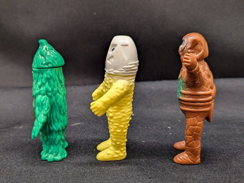 復刻ブルマァクミニ怪獣シリーズ Fセット